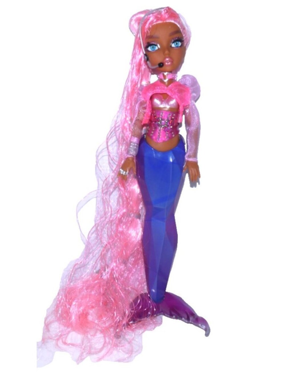 MGA Harmonique Mermaze Mermaidz pink & purple color changing 13" doll
